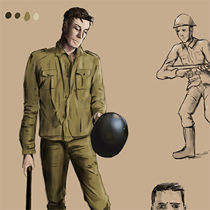 WWII Character Concept